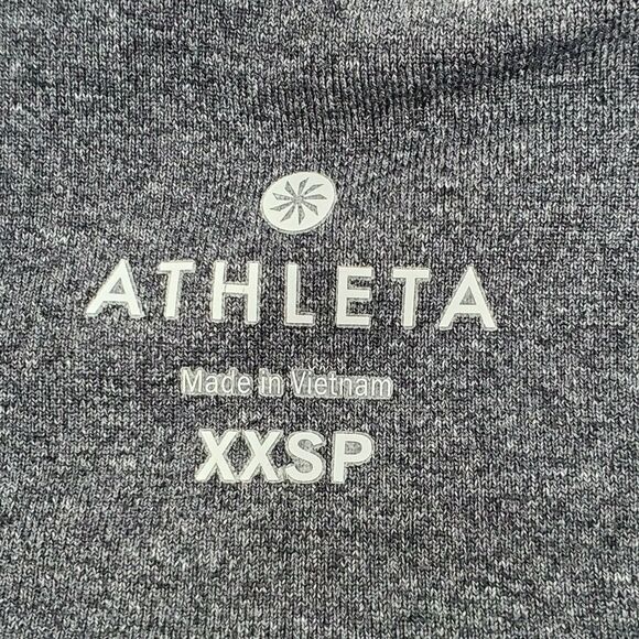 Athleta Gray Straight Up Pants XXS Straight leg Yoga Gym - Picture 6 of 7